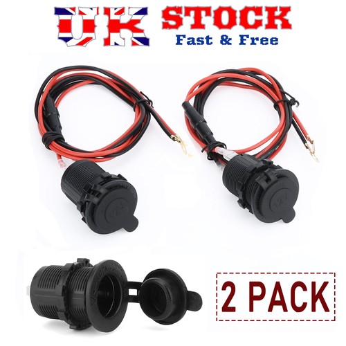 12v car cigarette lighter - 2x,