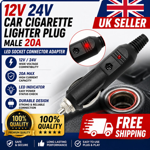 12v 24v car cigarette lighter - 12v,