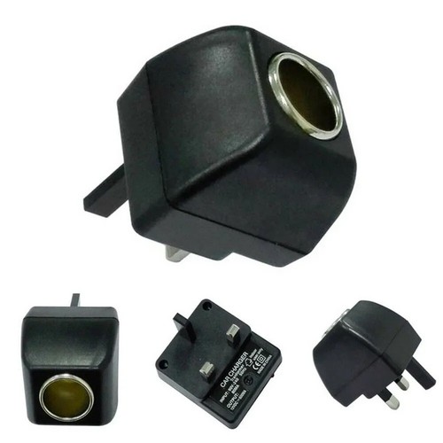 240v mains plug to 12v - to,