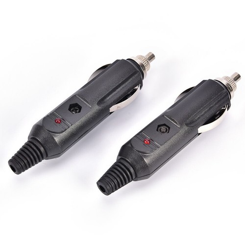 2pcs 12v male adaptor car - 12v,
